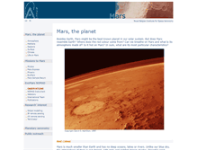 Tablet Screenshot of mars.aeronomie.be